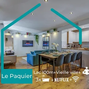 Le Paquier - Vieille Ville, Calme, Lac 100m, Netflix Appartement